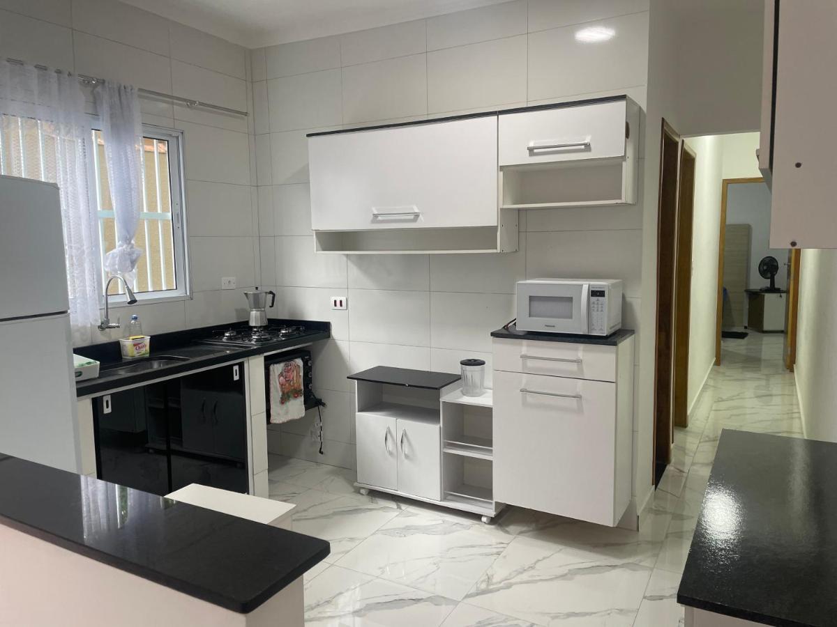 Casa Novinha - Praia Grande - Mirim - 3 Quadras Da Praia Wi-Fi别墅 外观 照片